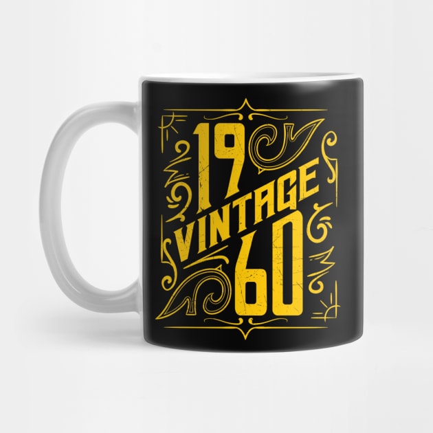 60th birthday gifts for men and women 1960 gift 60 years old by CheesyB